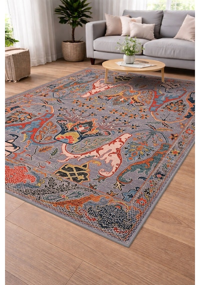 Modern Sisal Serisi Dijital Baskı Sisal Dokuma Halı Slh048 Renkli