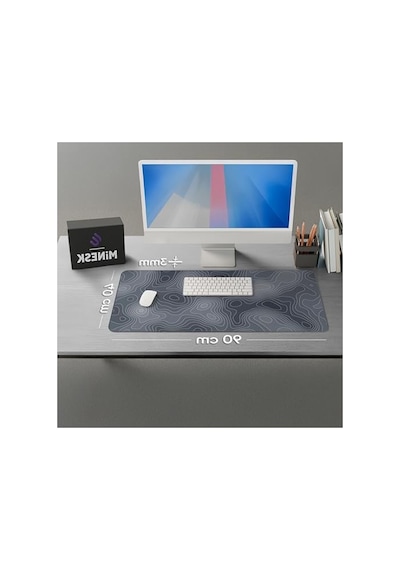 90x40 Cm Xxl Kaymaz Tabanlı Gaming Mousepad Yüksek Çözünürlük