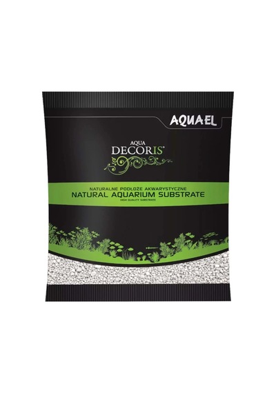 Aquael Gravel Decoris 2-4 Mm Beyaz Kum 1 Kg