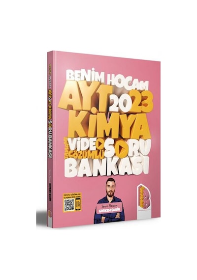2023 AYT Kimya Tamamı Video Çözümlü Soru Bankası  -  Görkem Şahin  -  Benim Hocam Yayınları