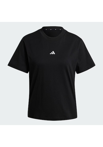 Black/whıte Adidas Kadın Günlük T-shirt W Sl Sj T Jc5943 Siyah