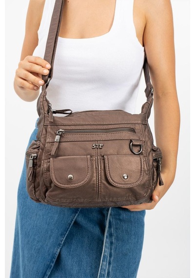 Baginn Y.s.deri Kadın Çapraz Askılı Postacı Omuz Çantası Vegan Deri 25 20 Cm Bayan Omuz Çantası Çok Cepli 001 Baginn Y.s.deri Kadın Çapraz Askılı Postacı Omuz Çantası Vegan Deri 25 20 Cm Bayan Omuz Çantası Çok Cepli 001