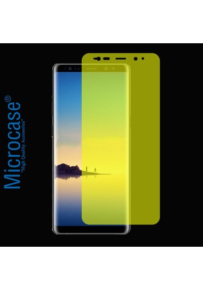 Microcase Samsung Uyumlu Galaxy Note 8 Full Ön Kaplama Tpu Koruma Filmi
