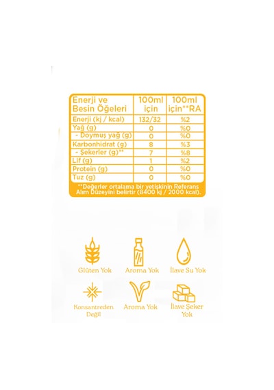 6'lı Organik Turuncu Smoothie 946 Ml