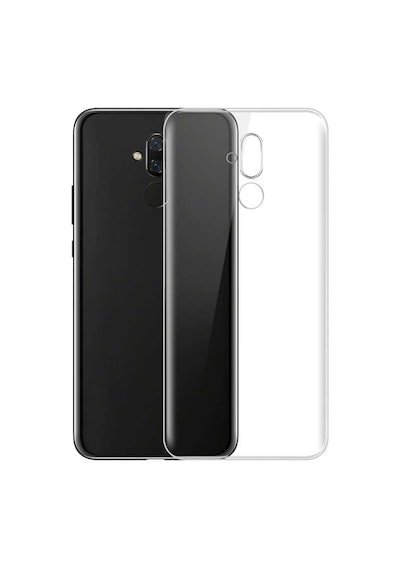 Huawei Mate 20 Lite Kılıf Zore Süper Silikon Kapak Renksiz