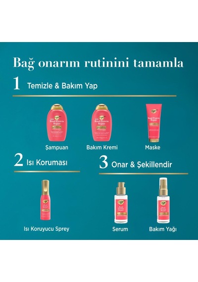 Ogx Bond Protein Repair Bağ Onarıcı 1 Dakikada Bakım Maskesi 200 Ml