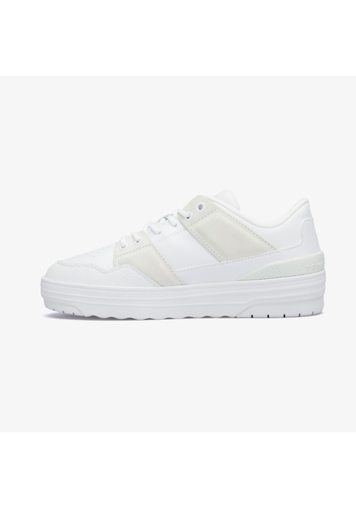 Tommy Hilfiger Basket Kadın Beyaz Sneaker Düz Fw0fw08272 Beyaz