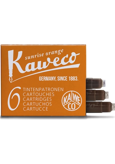 Kaweco Dolma Kalem Kartuşu Turuncu 6Lı 10000998