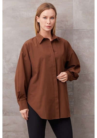 Dparis Basic Oversize Gömlek