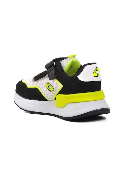 Ayakmod 730-p Siyah-beyaz-fosfor Sarı Çocuk Spor Ayakkabı 001