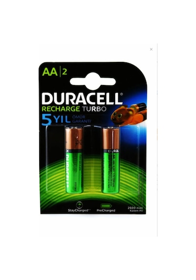 Duracell Şarjli Kalem Pil 2500mah Aa 2li