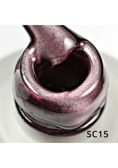 Momo Professional Korean Cat Eye Silky Cat Eye Kedi Gözü Oje Sc15 Bordo Mürdüm 10 Ml