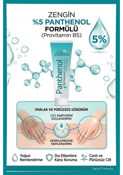 Panthenol Cilt Bakım Kremi 100 Ml