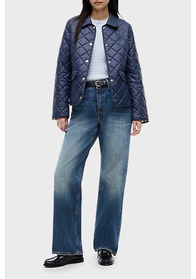 Tommy Hilfiger Slim Fit Cepli Çıtçıtlı Kapitone Mont Kadın Mont Ww0ww50936 C1g Lacivert Tommy Hilfiger Slim Fit Cepli Çıtçıtlı Kapitone Mont Kadın Mont Ww0ww50936 C1g Lacivert