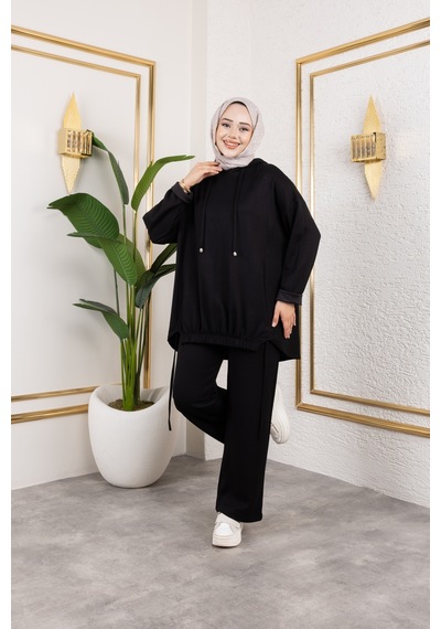 Nevayla Moda Yeni Sezon Spor Modal Takım Siyah
