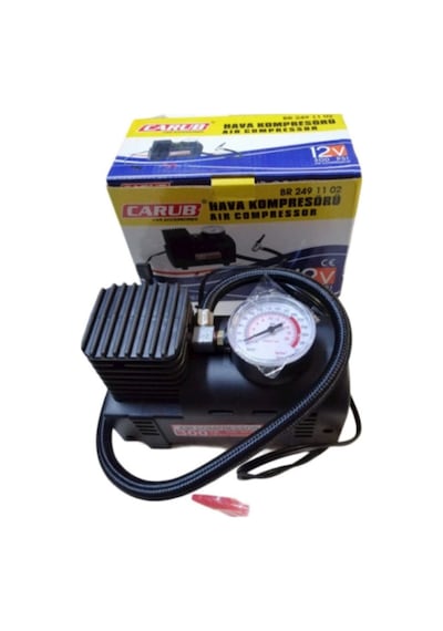 Çakmaklık Girişli Hava Kompresörü 12v 300 Psı Lastik Şişirici Pompa