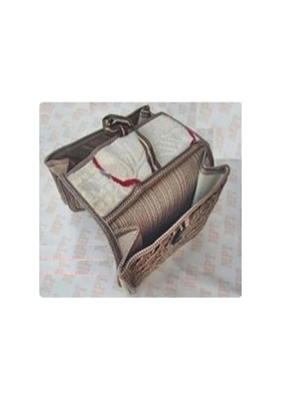 Halı Heybe Motorsiklet Motosiklet Scoter Cg Cub 50x95cm Demir Tokalı