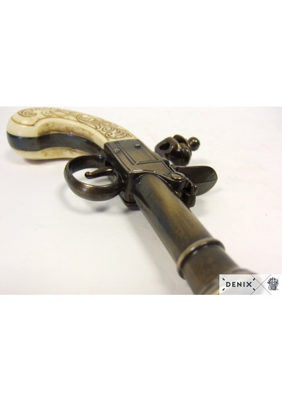 Denix England Mini Pistol 18th 17cm Koleksiyon Obje