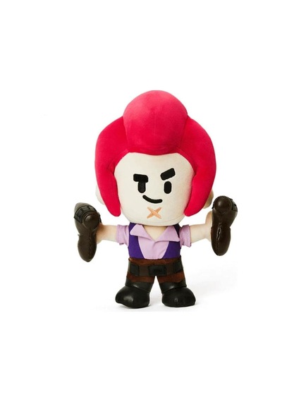 Brawl Stars Yumuşak Kadifemsi Peluş Figür - Colt - 30 Cm Renkli