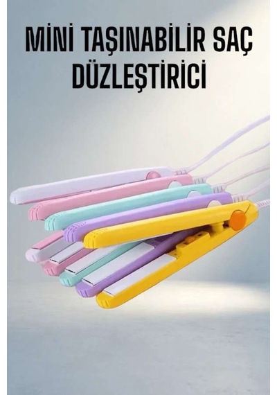 Mini Saç Düzleştirici 180 C Seramik Kaplama Seyahat İçin