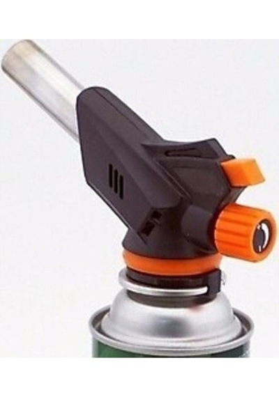 Pürmüz Başlıgı Normal Çakmak Gazı Uyumlu Yeni Seri Torch Pürmüz Siyah