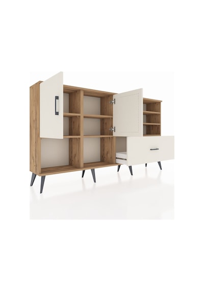 Arges Konsol 7 Raflı Tek Çekmeceli 2 Kapaklı 176x30x99 Çam-aytaşı Aytası - Atlas Çam Arges Konsol 7 Raflı Tek Çekmeceli 2 Kapaklı 176x30x99 Çam-aytaşı Aytası - Atlas Çam