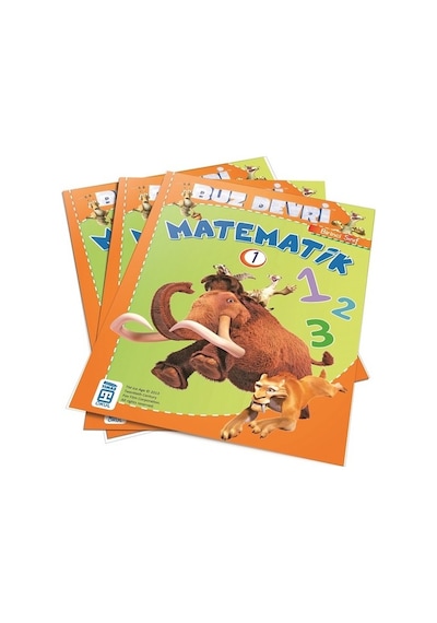 Buz Devri Matematik Destekli Etkinlik Seti (Poşet Çanta Seti)