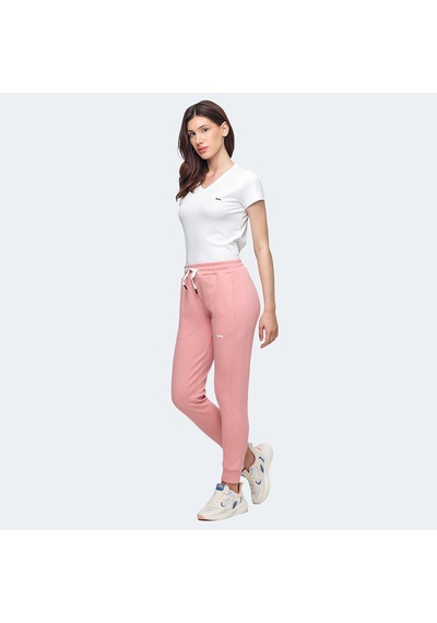 Slazenger VEVA Kadın Cepli Pembe Eşofman Altı
