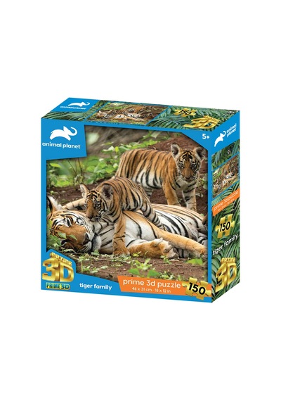 Prime 3d - Kaplan Ailesi 150 Parça Puzzle 20833