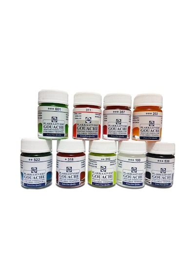 Talens Yaldız Guaj Boya 16Ml 811-Metalik Bronze