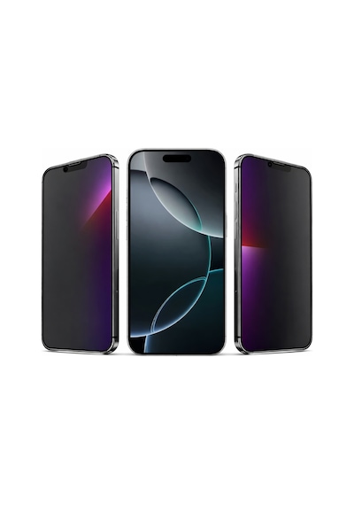 Apple iPhone 16 Pro Uyumlu Hayalet Ekran Koruyucu Gizli Privacy