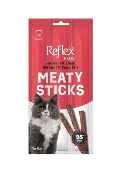 Bezos Reflex Kedi Stick Ödül 3lü Mix Kutu İçi 30lu Bezos1