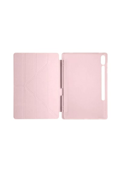 Newface - 441 - Samsung Galaxy Uyumlu X610 Tab S9 Fe Plus 12.4 Kılıf Kalemlikli Mars Tablet Kılıfı - - Aconcept - Rose Gold
