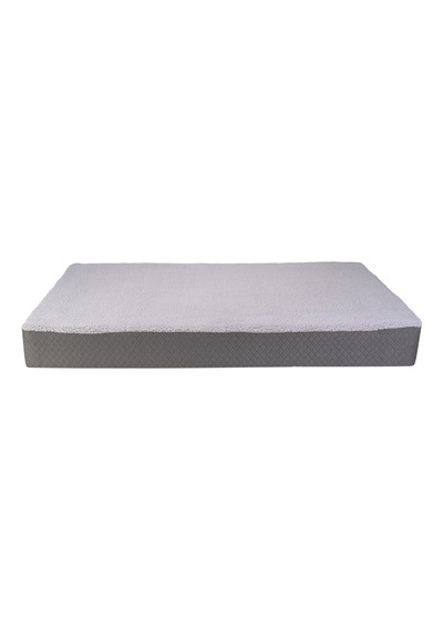 Pet Comfort Lima Ortopedik Köpek Yatağı Gri Peluş L 110x75x12cm