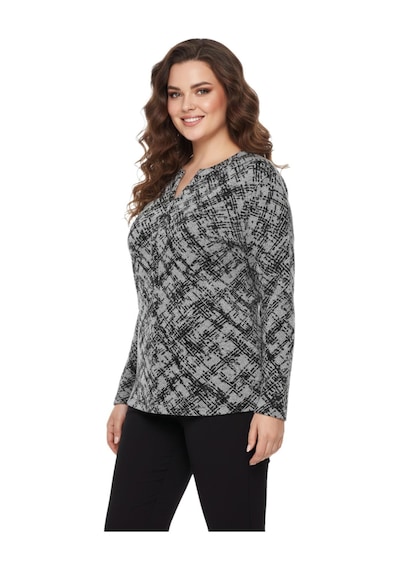 Wearon Kadın Yumoş Düğmeli Modelli Bluz Bgl-st05135 Gri