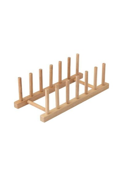Bambu Tabaklık Ahşap Bej Diğer