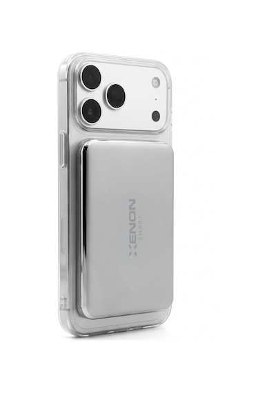 Xenon Smart Kablosuz Powerbank 15W 5000 mAh, Manyetik, 22.5W PD USB-C, İnce Alüminyum Gövde (X6440)