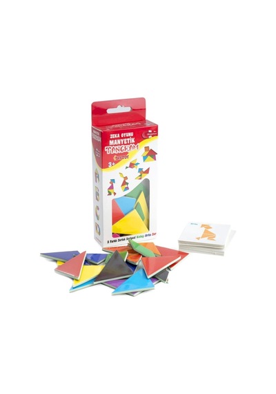 1321 Dıytoy, Manyetik Zeka Oyunu - Tangram / +3 Yaş