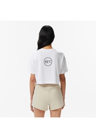 United4 Unıted4 Regular Fit Kadın Beyaz T-shirt Wınd Beyaz