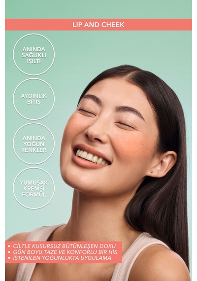 Yves Rocher Krem Allık - Lip And Cheek 2 Si 1 Arada 30 Nude Şeftali