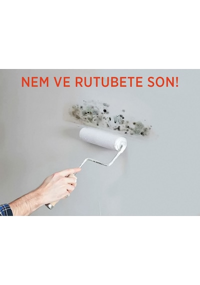 Vodaseal No To Nem - Rutubet Önleyici Boya 1 Kg Beyaz