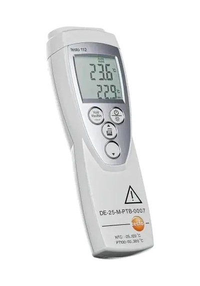 Testo 112 Ptb Onaylı Çok Hassas Sıcaklık Ölçüm Cihazı