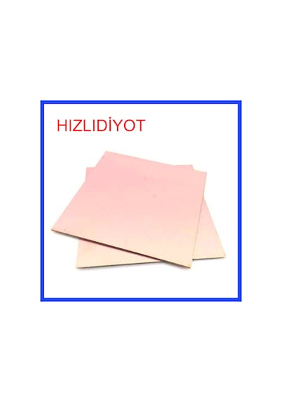 10X10 Fr2 Bakır Baskı Devre Plaketi
