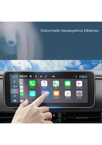 Fiat 600 10 İnç Ekran Koruyucu Multimedya Nano Parlak