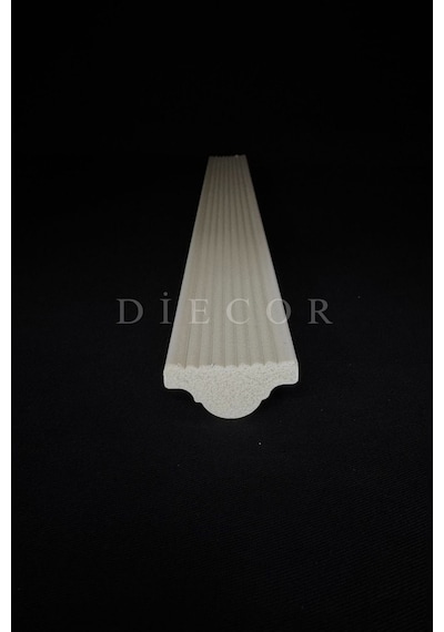 Diecor Dekoratif Boyanabilir 4 Cm Duvar Çıtası Hazır Kesimli 5 Adet Çerçeve Paketi Bej Model:xa278