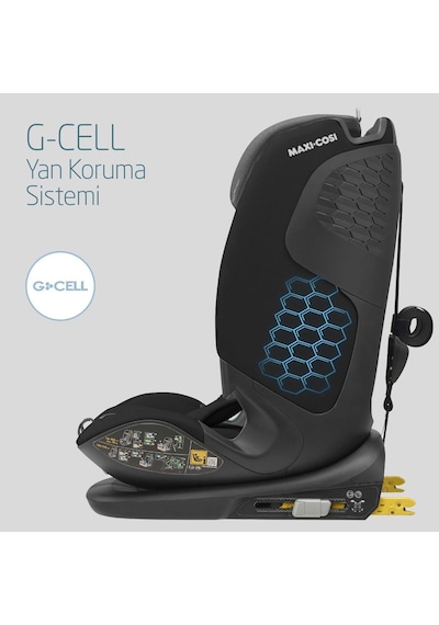 MaxiCosi Titan Pro ISize Adac'lı 936 Kg Çocuk Oto Koltuğu Authentic Black