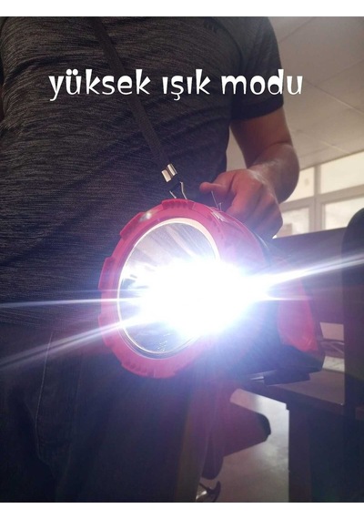 Ultra Güçlü Uzun Mesafeli Led Li Projektör El Feneri 10w Kırmızı
