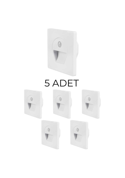 Cata Ct-5170 Sensörlü Koridor Aydınlatma Günışığı - 5 Li Paket