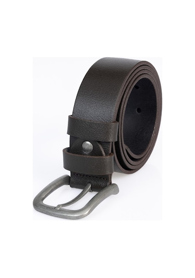 Tudors Erkek %100 Hakiki Deri 4 Cm Spor Kahverengi Kemer-23776