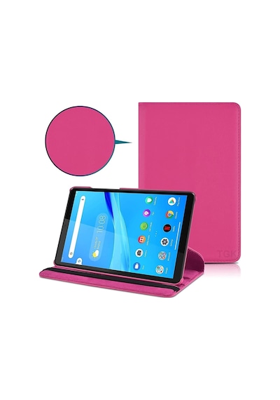 Samsung Galaxy Tab A 2019 Sm-t297 360 Dönerli Tablet Kılıfı + Ekran Koruyucu Arka Kapak